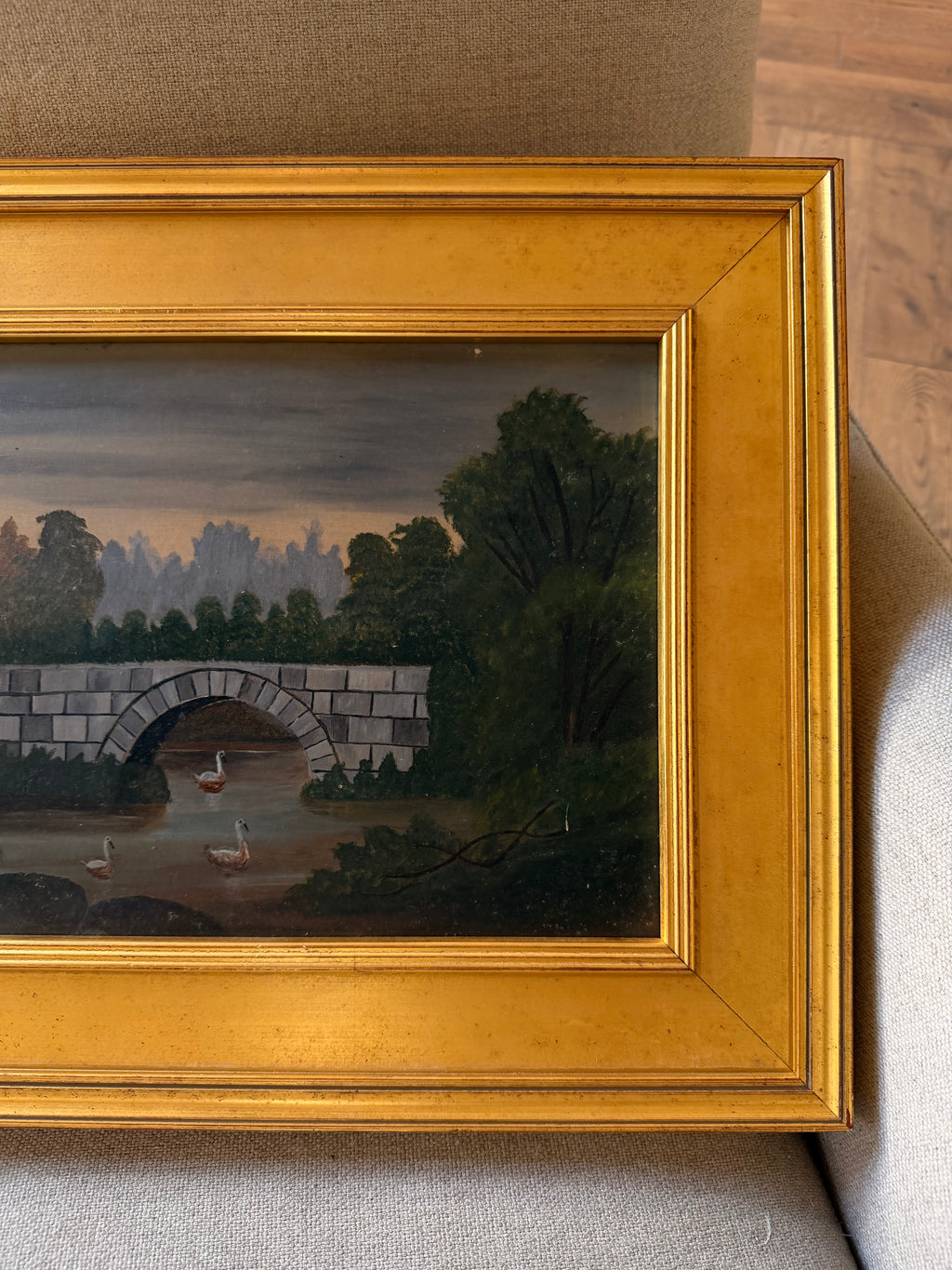 Stone Bridge & Swans