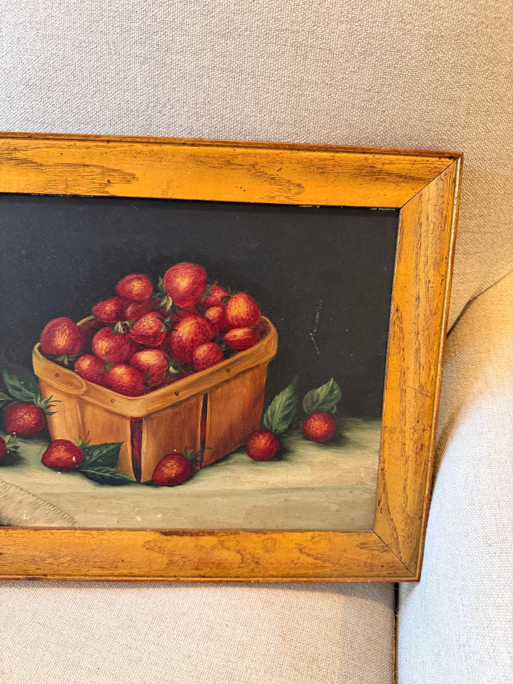 Strawberries in a Basket