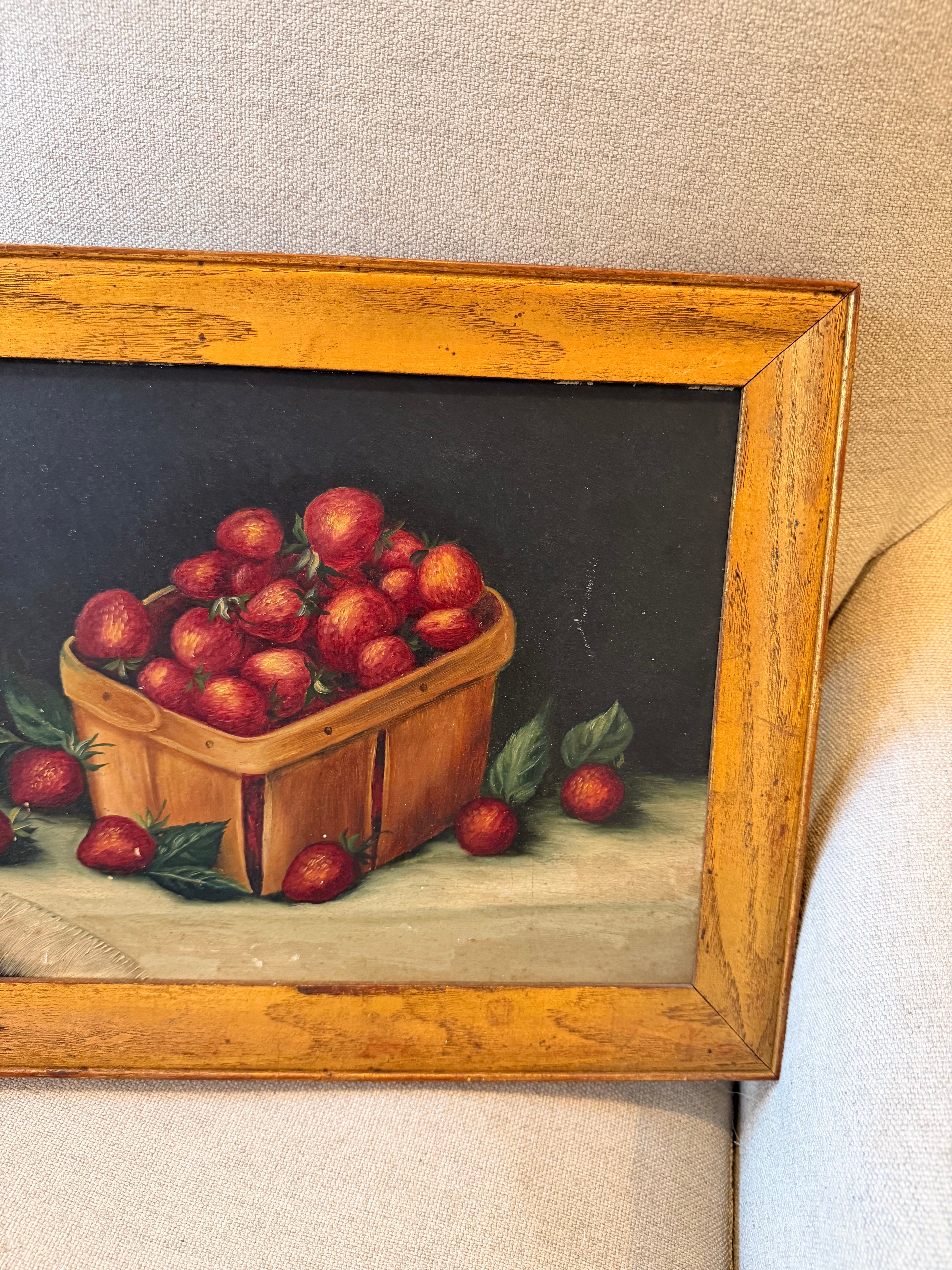 Strawberries in a Basket