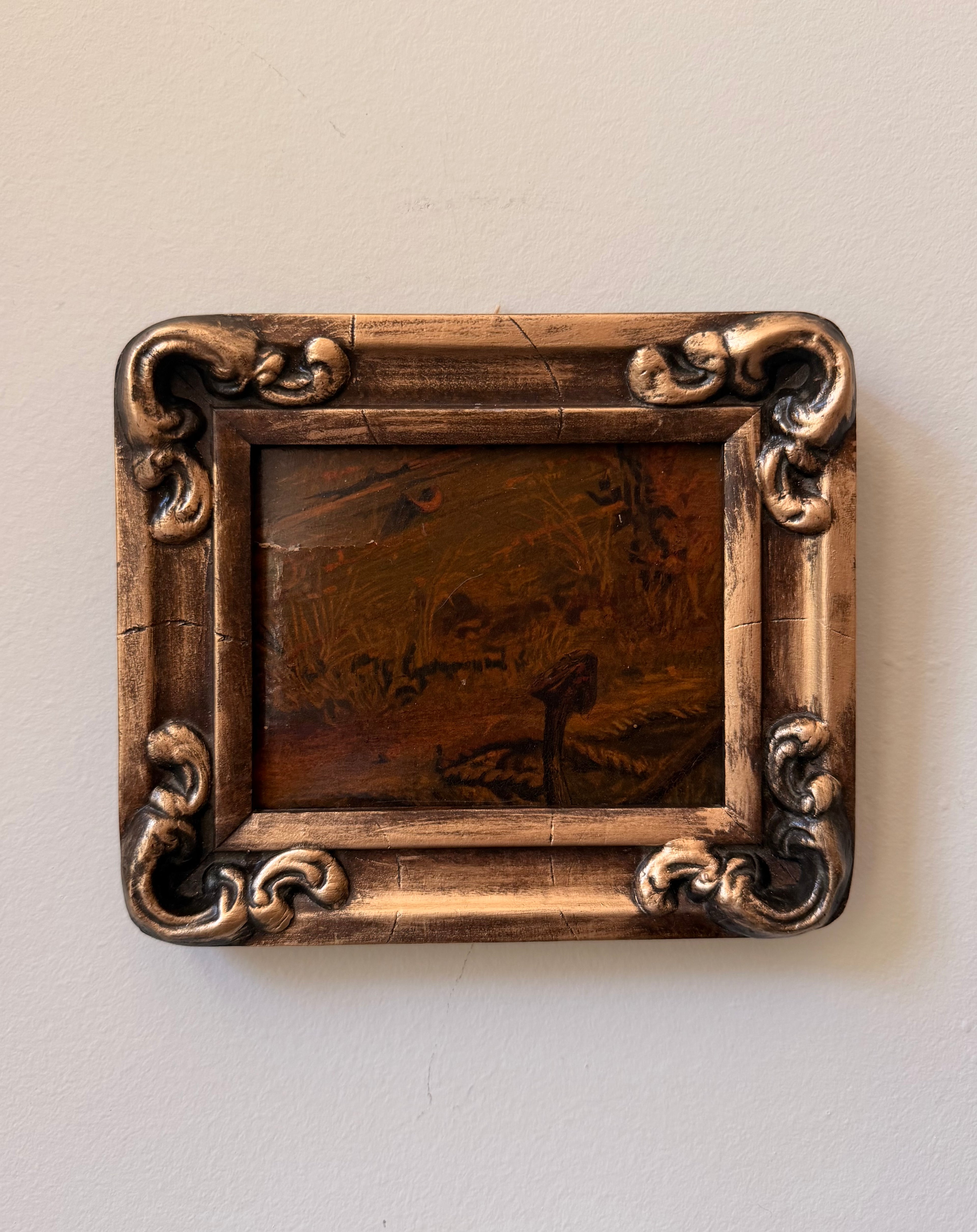 European Nautical Oil Fragment c.1880