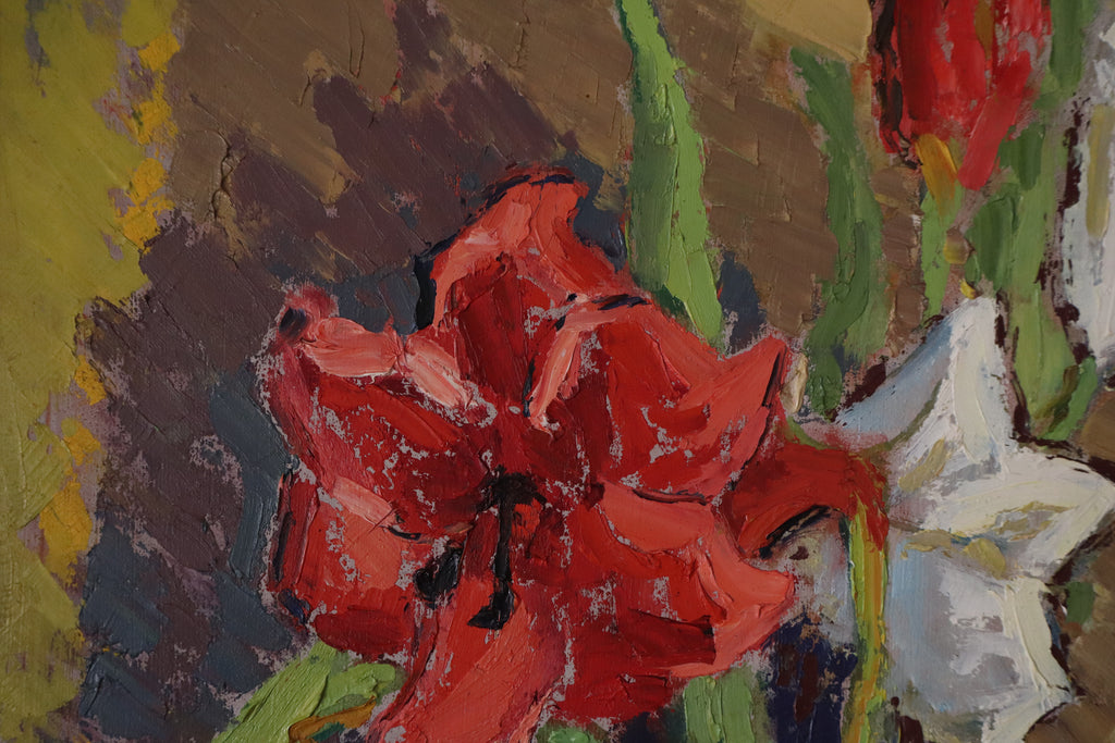 Red Lilies