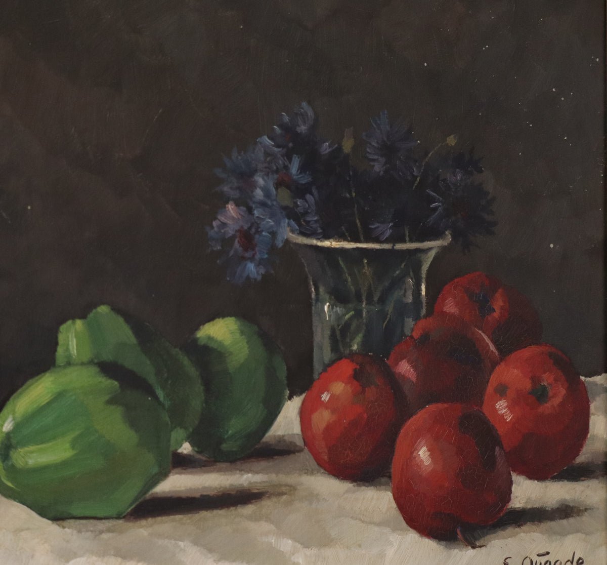 Apples on Linen, 1928