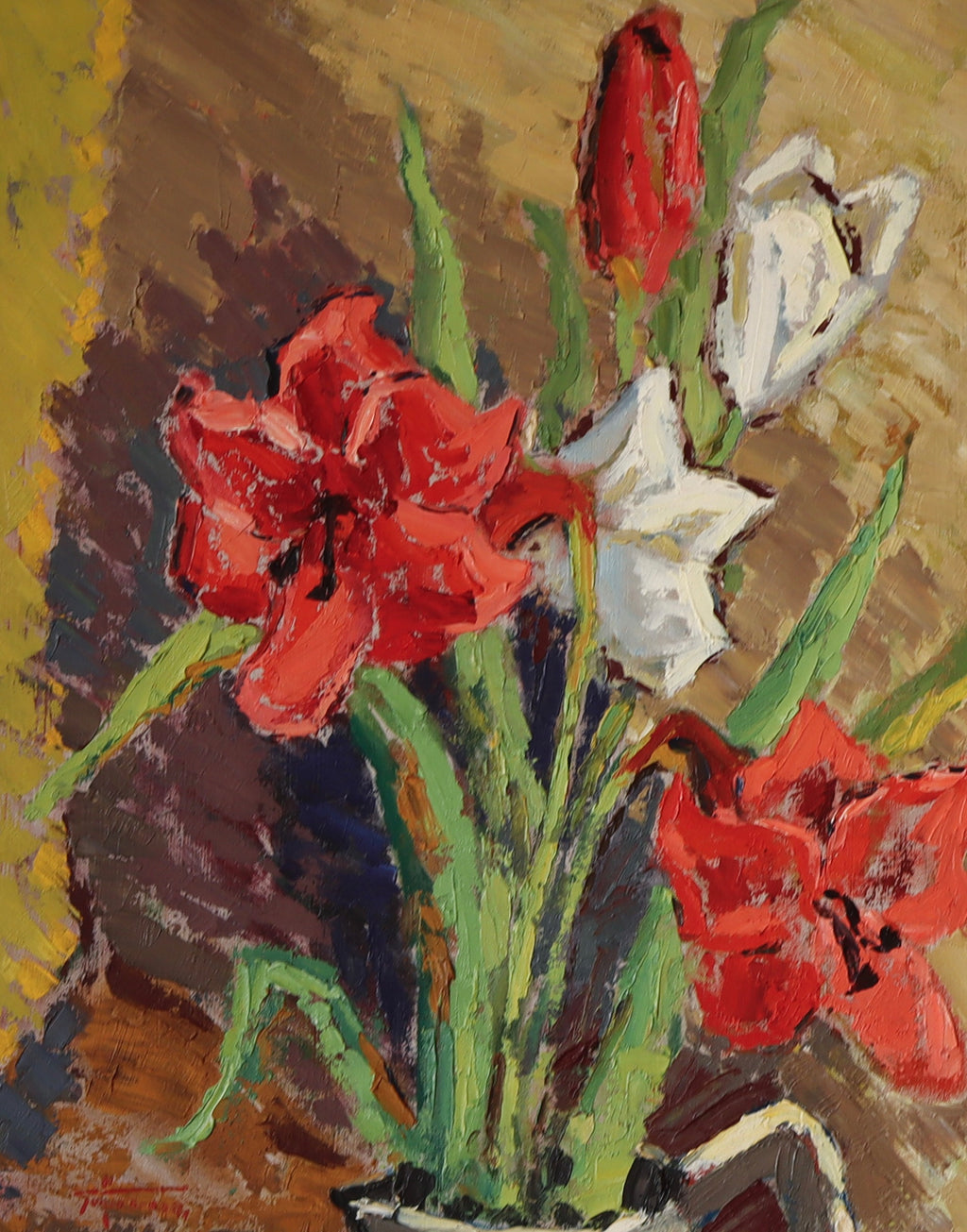 Red Lilies