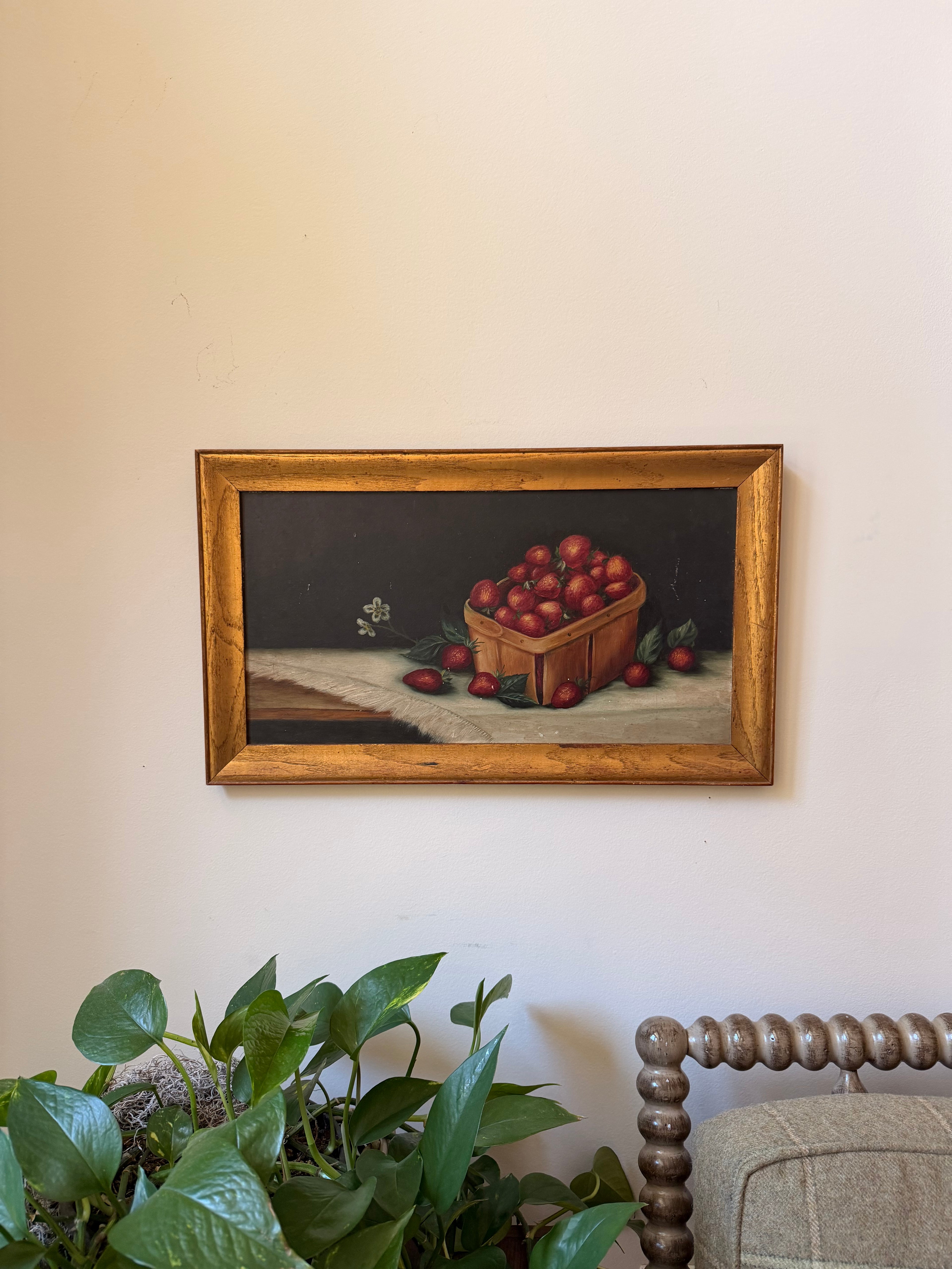 Strawberries in a Basket