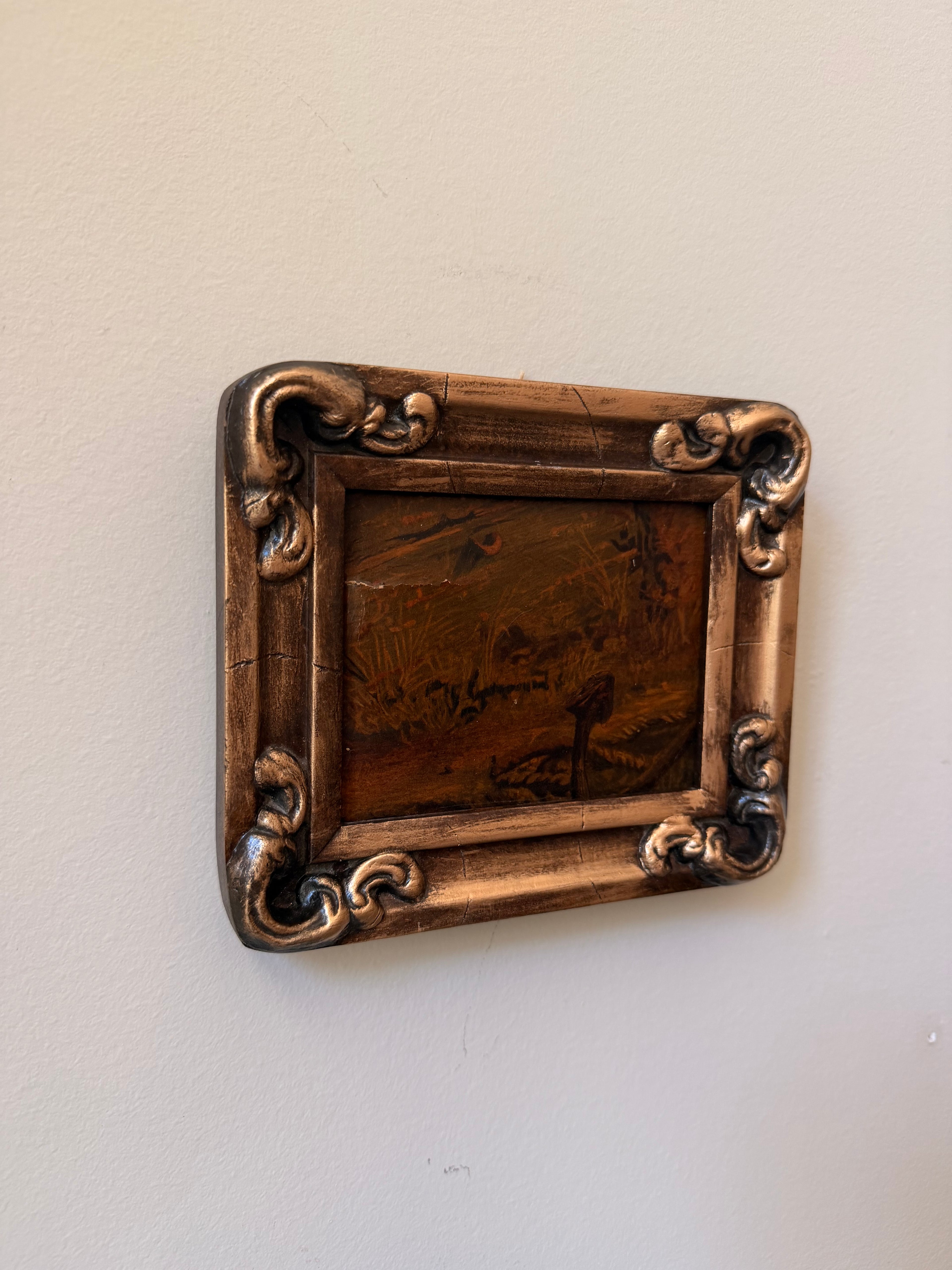 European Nautical Oil Fragment c.1880