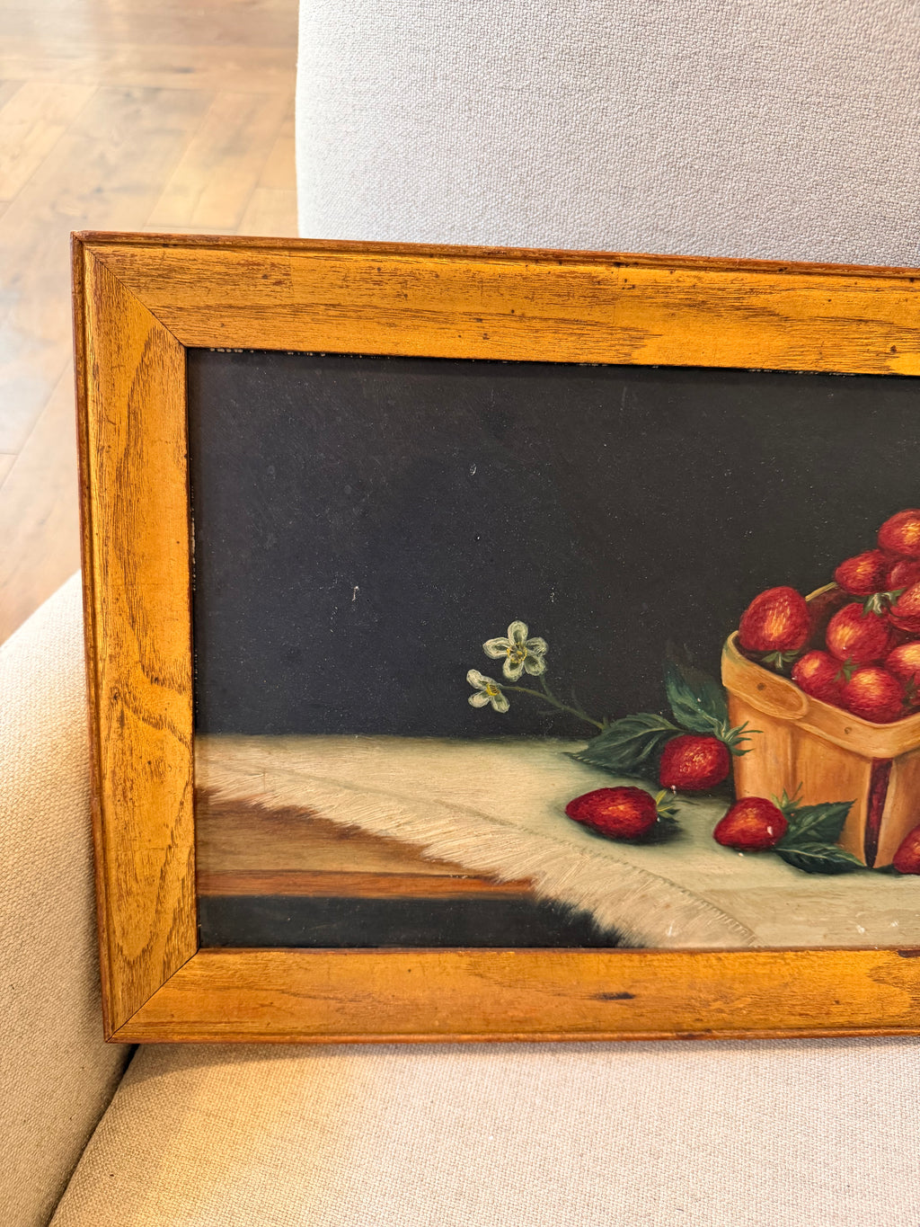 Strawberries in a Basket
