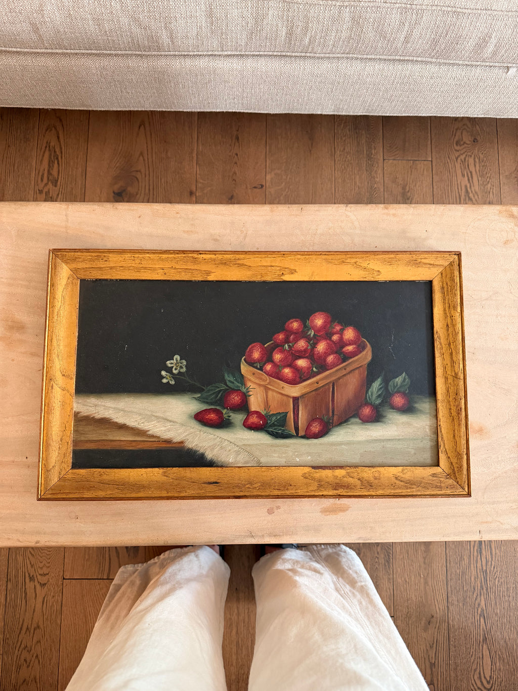 Strawberries in a Basket